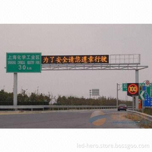 Traffic LED Display, Full Color/Dual-color/Single Color/Long-term Brightness/Remote Controlling